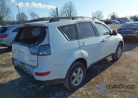 2007 Mitsubishi Outlander Es/Ls from USA, damaged, VIN JA4MS31X27U010891